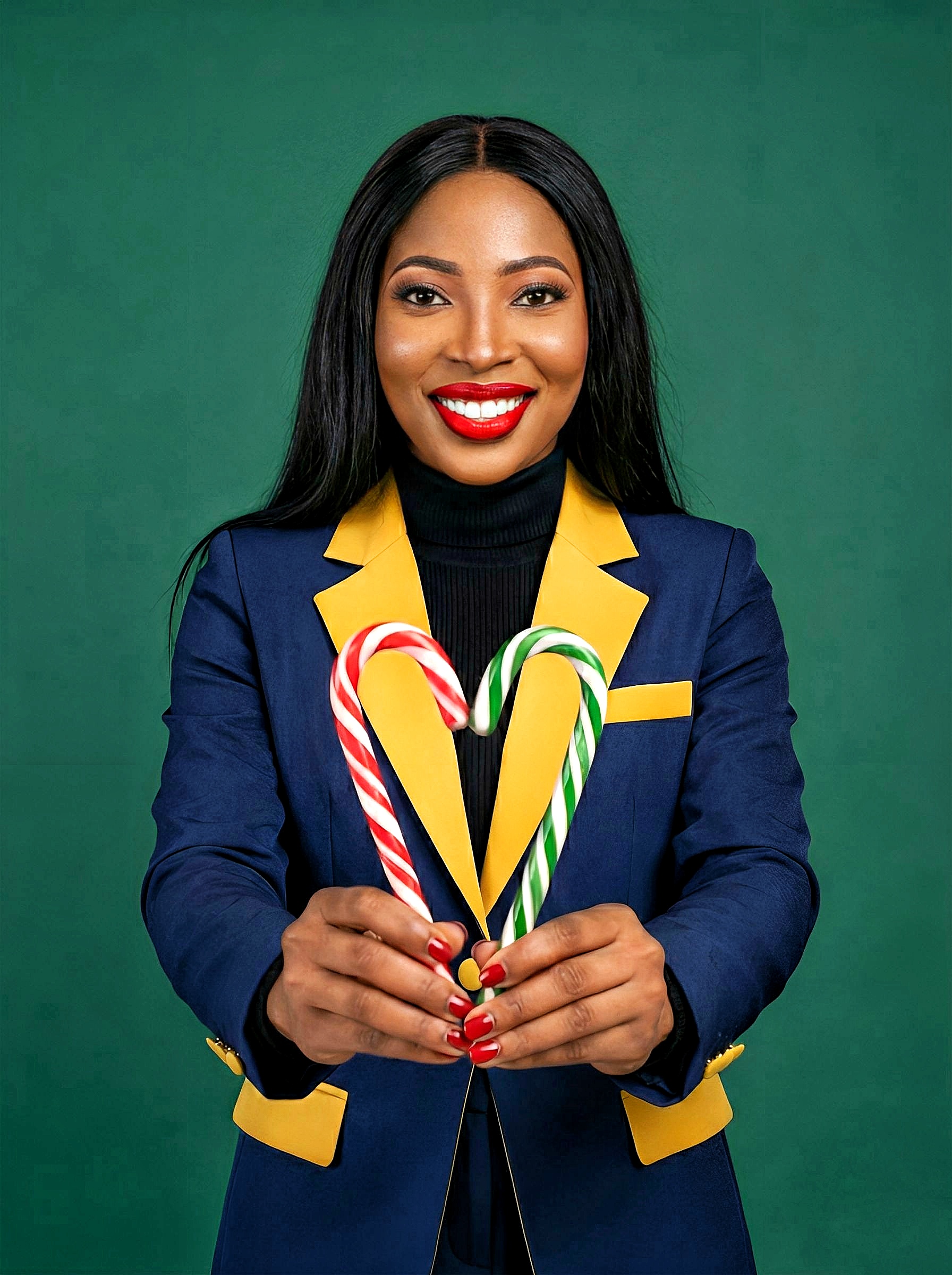 Studio portrait for a personal brand
